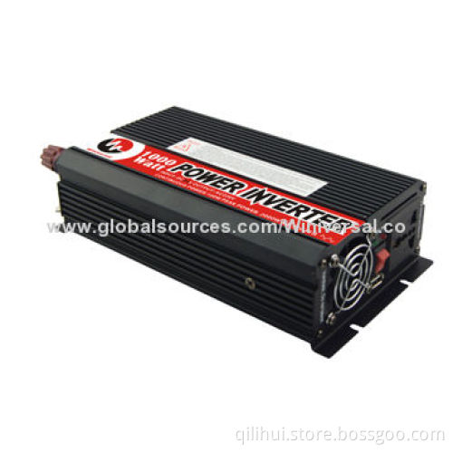 High-efficiency Car Battery Charger, Over-/Low-voltage Protection, 24V DC Input, 220V AC OutputNew